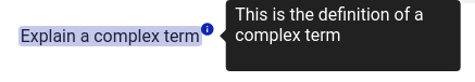 tooltip example